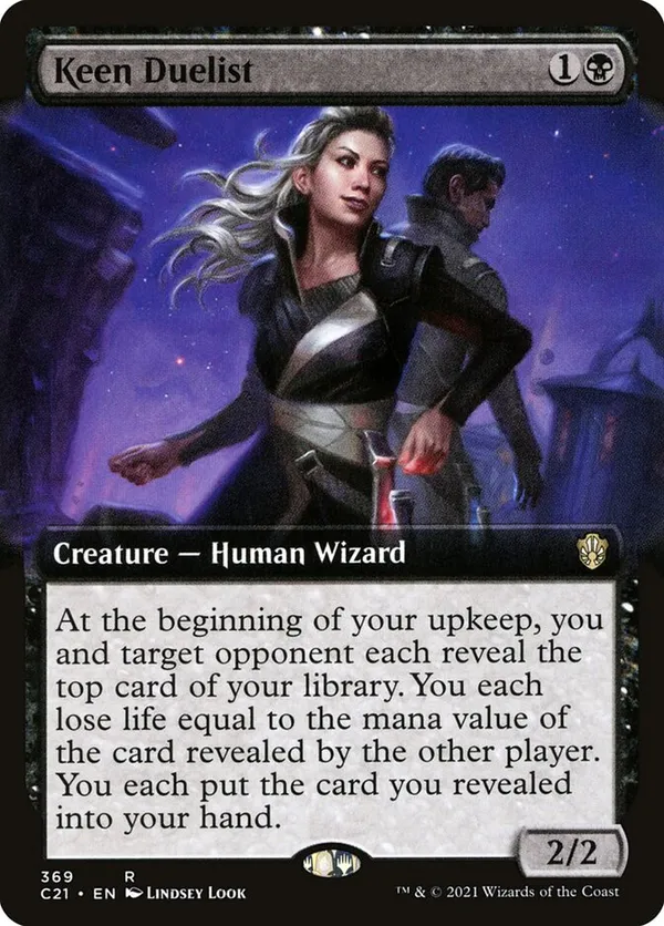 Keen Duelist (Extended Art)
