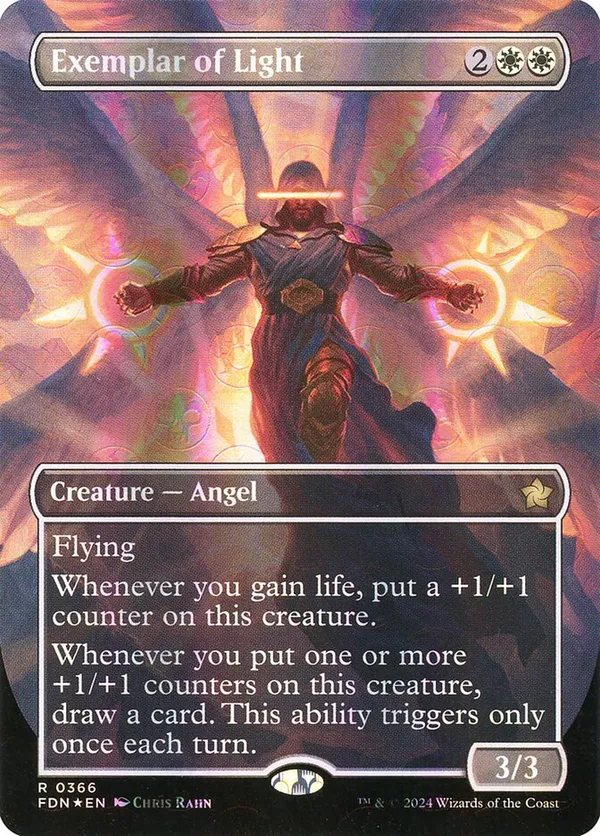 Exemplar of Light (Borderless) (Mana Foil)