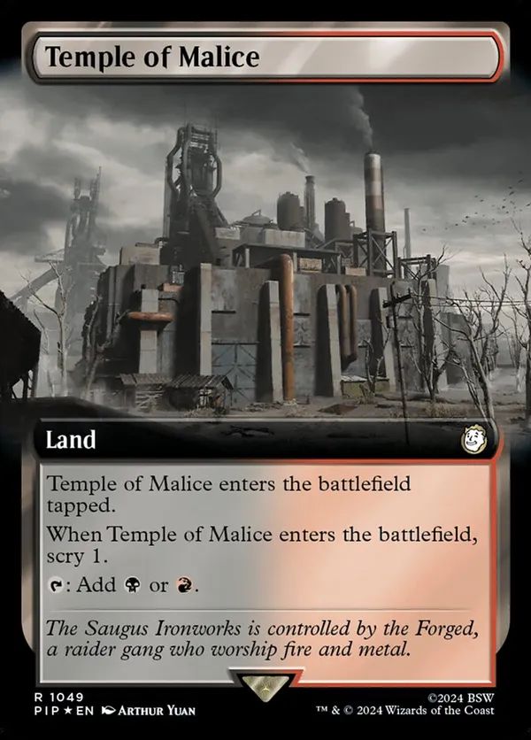 Temple of Malice (Extended Art) (Surge Foil)