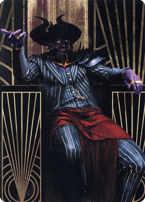 Ob Nixilis, the Adversary Art Card (71/81)