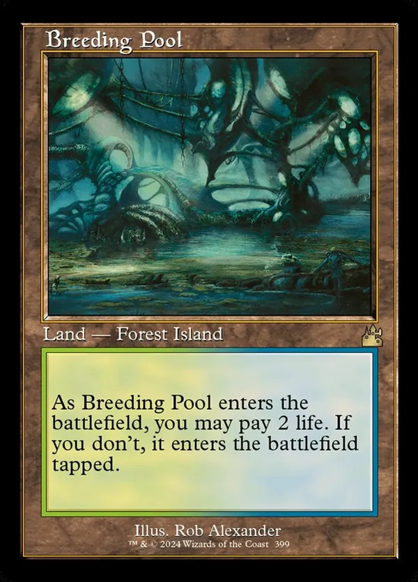 【MTG】繁殖池/Breeding Pool ミントモール / MINT GAMES MTG(東日本橋) / 【UNF】【ENG