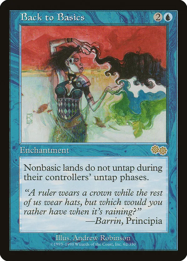 Back to Basics  Urza's Saga (USG) #62