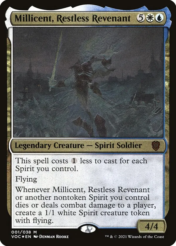 mtg thick commander card Jared Carthalion Foil Thick Card Commander - DMC