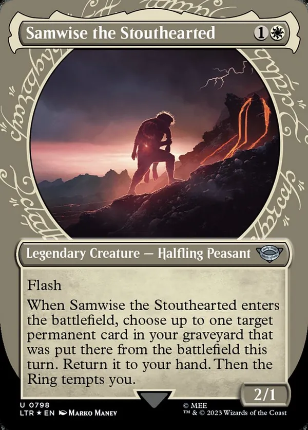 Samwise the Stouthearted (Showcase) (Surge Foil)