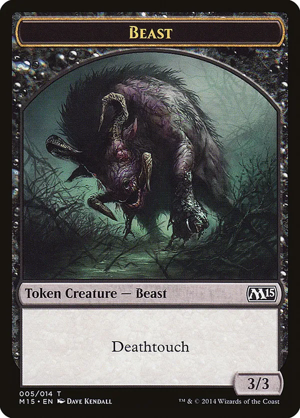 Beast Token (Black)