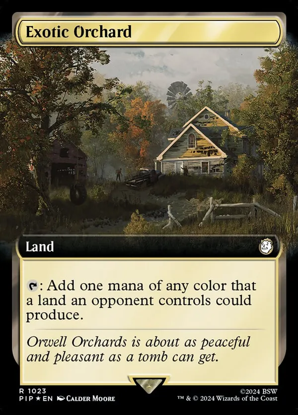 Exotic Orchard (Extended Art) (Surge Foil)