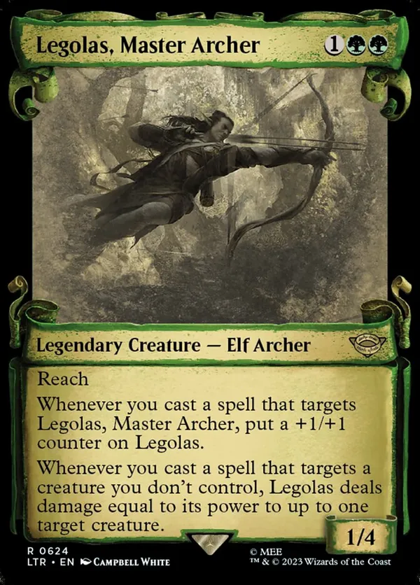 Legolas, Master Archer (Showcase Scrolls)