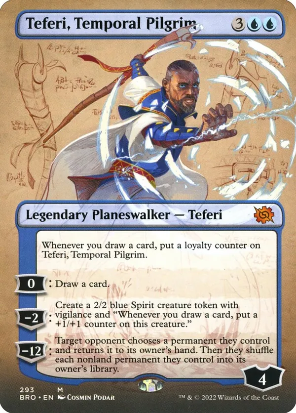 時間の旅人、テフェリー / Teferi, Temporal Pilgrim EX]時間の旅人、テフェリー/Teferi, Temporal Pilgrim《英語