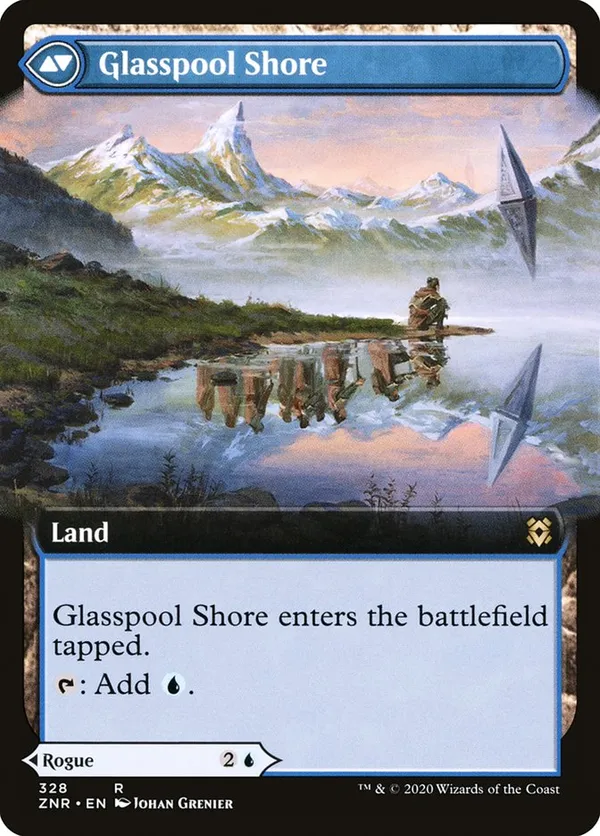 Glasspool Mimic // Glasspool Shore (Extended Art)