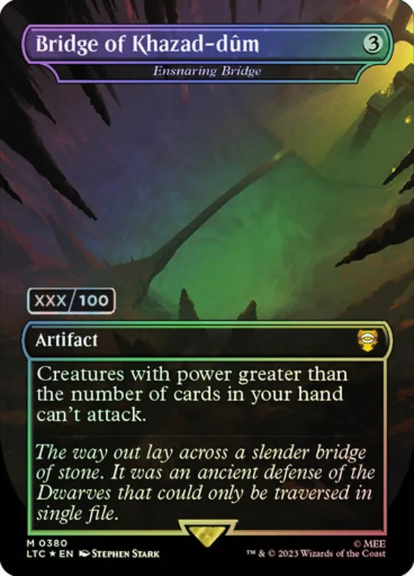 Bridge of Khazad-dum - Ensnaring Bridge (Serial Numbered)