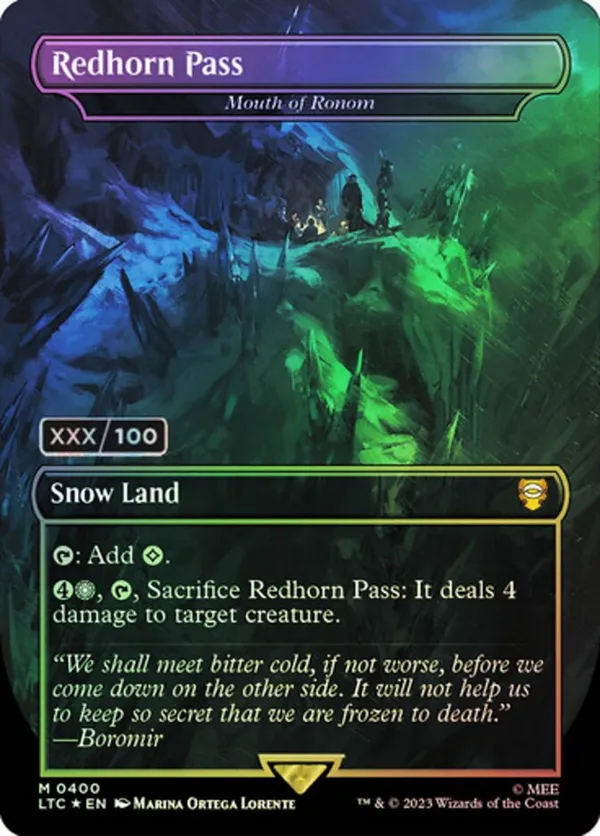 Redhorn Pass - Mouth of Ronom (Serial Numbered)