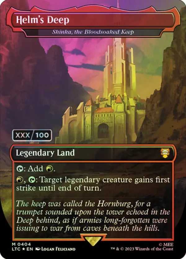 Helm's Deep - Shinka, the Bloodsoaked Keep (Serial Numbered)