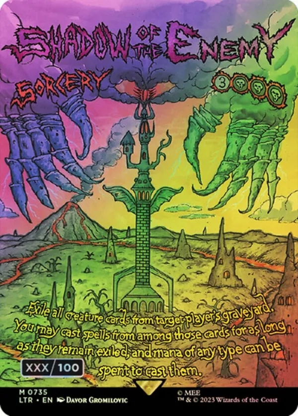 Shadow of the Enemy (Borderless Poster) (Serial Numbered)