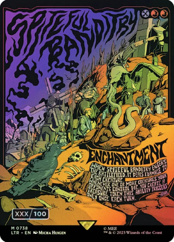 Spiteful Banditry (Borderless Poster) (Serial Numbered)