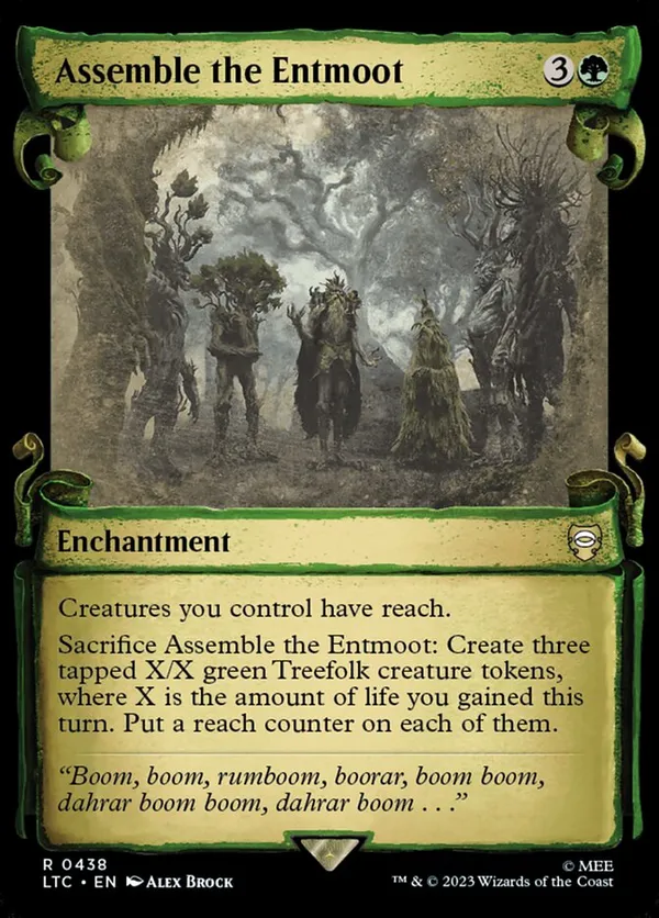 Assemble the Entmoot (Showcase Scrolls)
