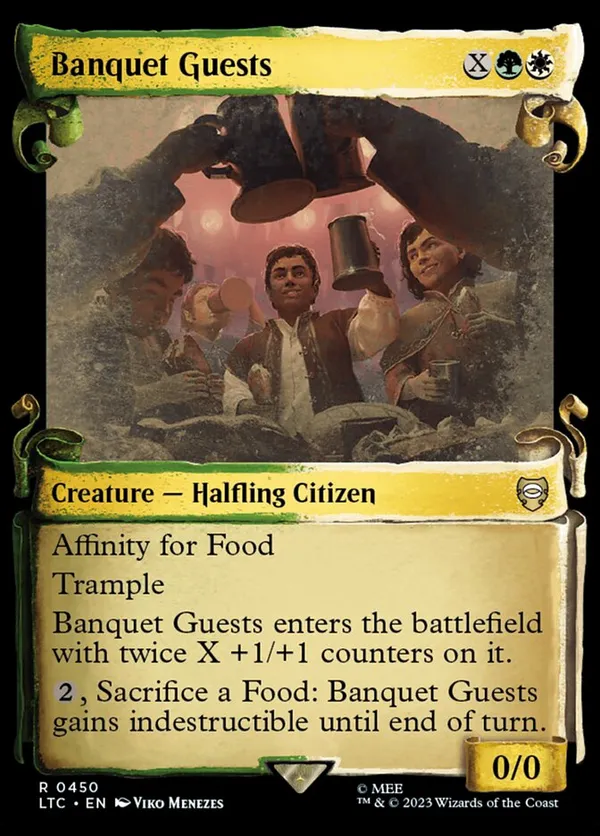Banquet Guests (Showcase Scrolls)