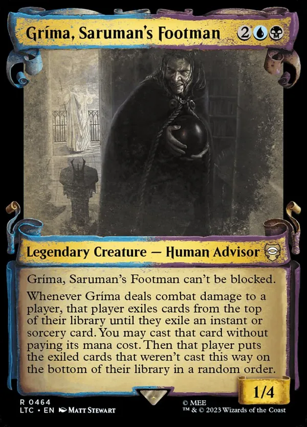 Grima, Saruman's Footman (Showcase Scrolls)
