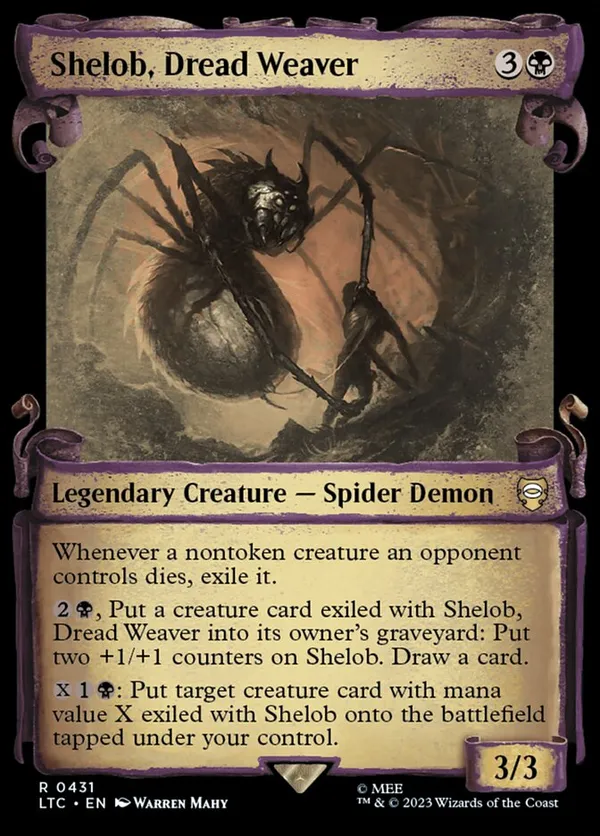 Shelob, Dread Weaver (Showcase Scrolls)