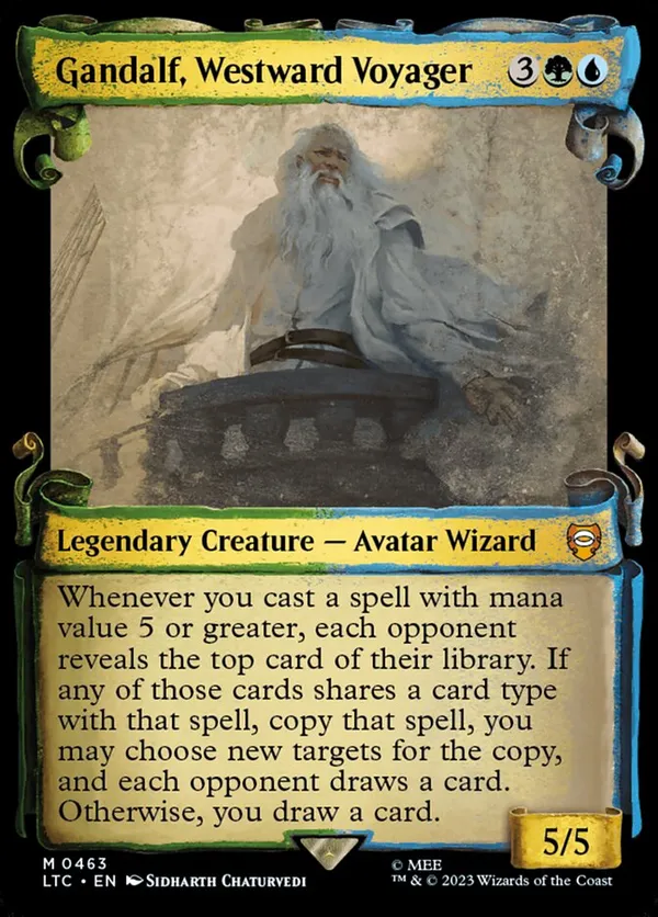 Gandalf, Westward Voyager (Showcase Scrolls)