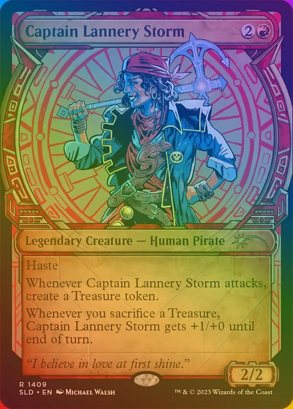 Captain Lannery Storm (Rainbow Foil)