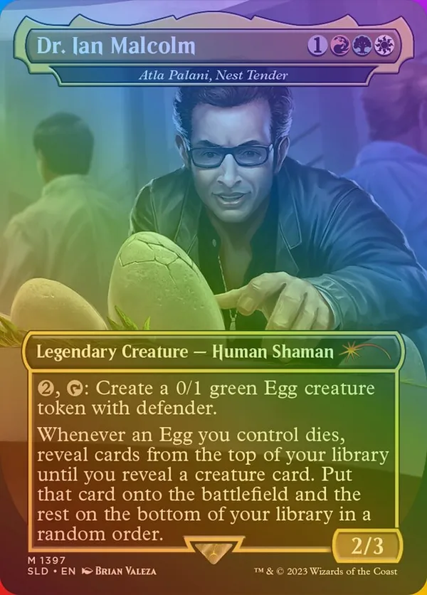 Dr. Ian Malcolm (Rainbow Foil)