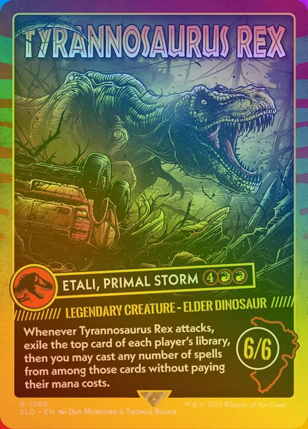 Tyrannosaurus Rex (Rainbow Foil)