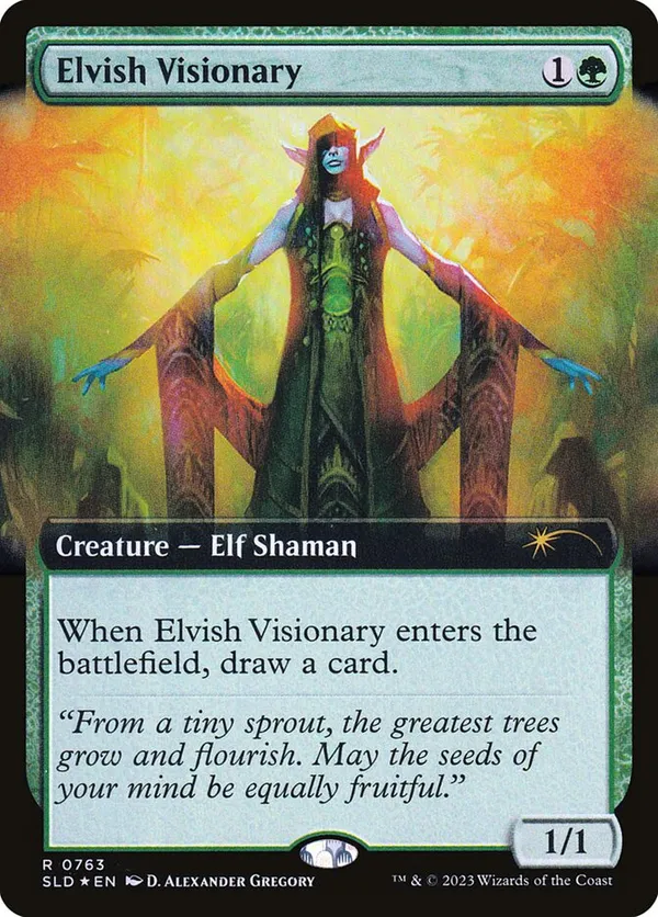 Elvish Visionary (Extended Art)