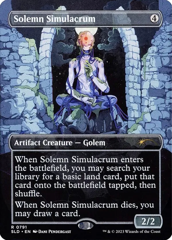 Solemn Simulacrum (0791) (Galaxy Foil)