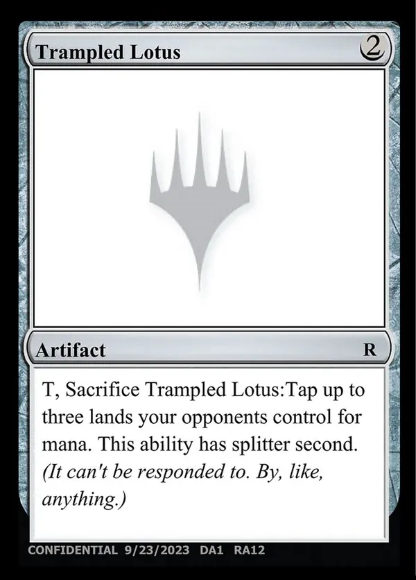 Trampled Lotus