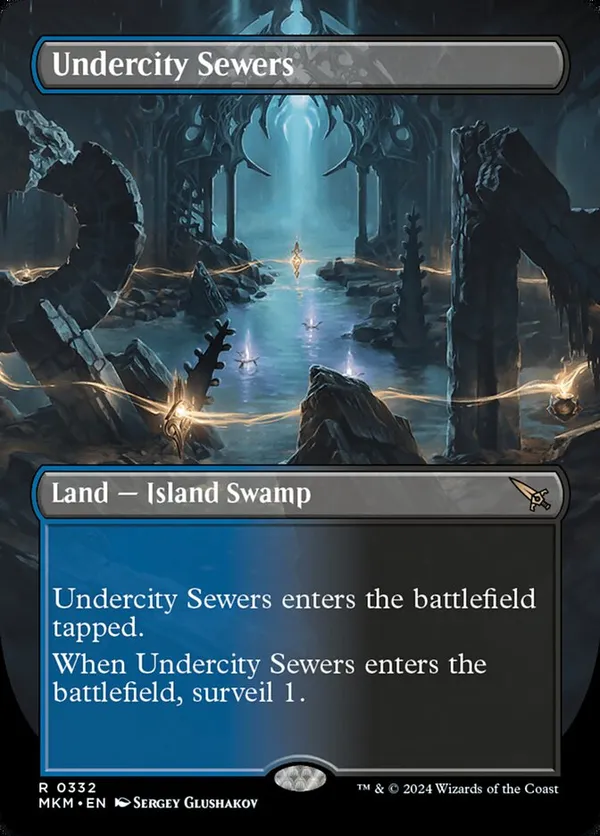 MTG　地底街の下水道　拡張　英語 MTG地底街の下水道拡張英語