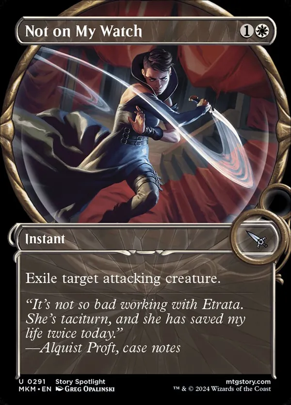 Not on my Watch (Showcase)