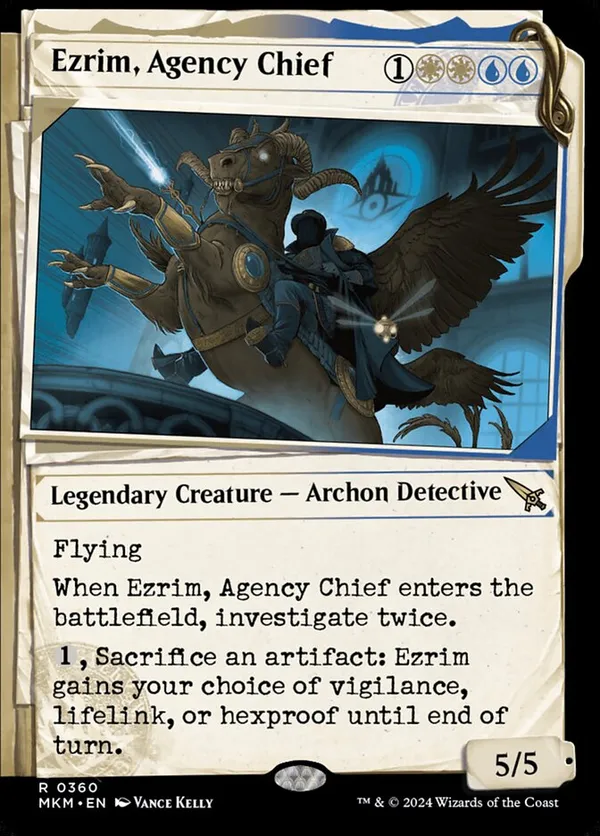Ezrim, Agency Chief (Showcase)