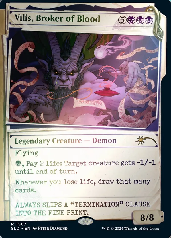 Vilis, Broker of Blood (Rainbow Foil)