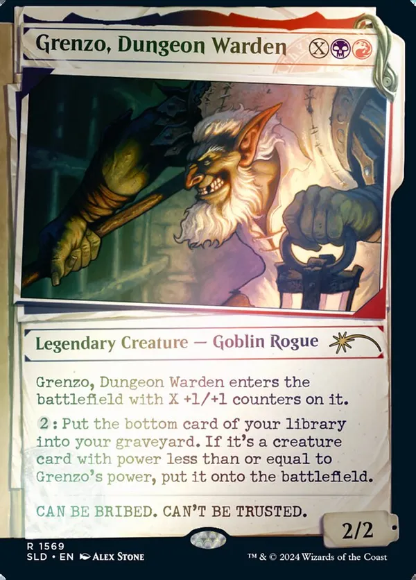 Grenzo, Dungeon Warden (Rainbow Foil)