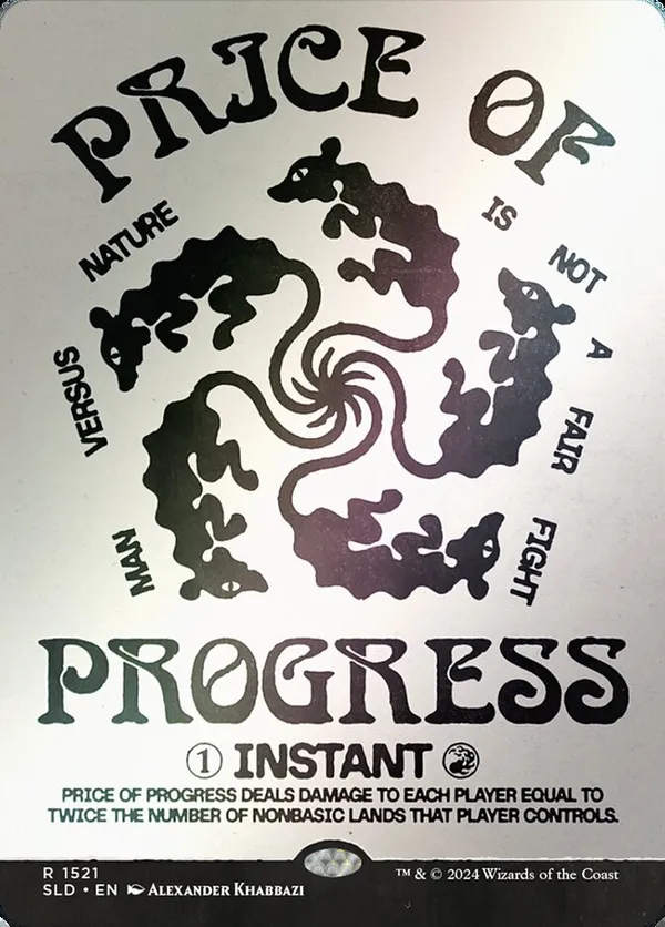Price of Progress (Rainbow Foil)