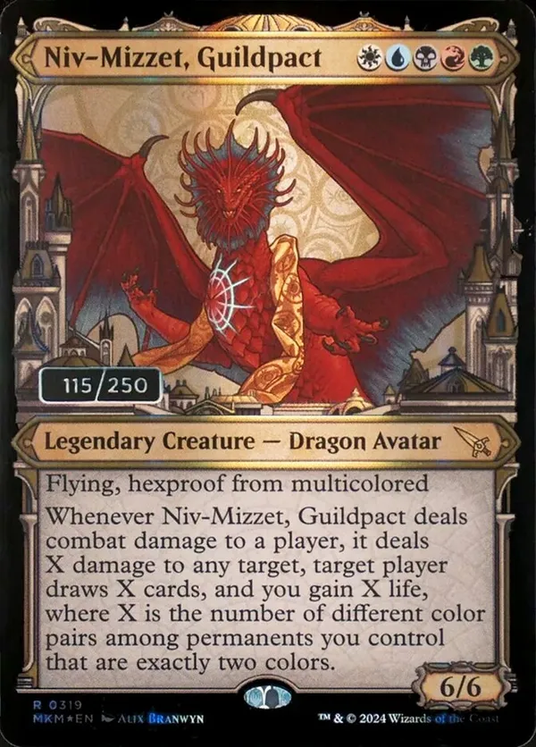 Niv-Mizzet, Guildpact (Serial Numbered)