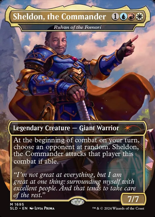 Sheldon, the Commander - Ruhan of the Fomori
