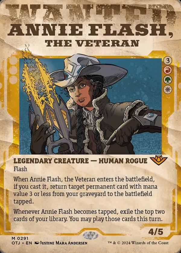 Annie Flash, the Veteran (Showcase)