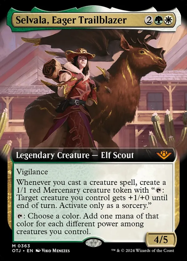 Selvala, Eager Trailblazer (Extended Art)