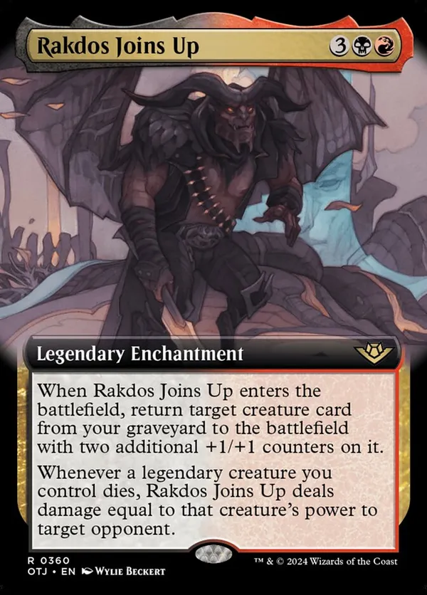 Rakdos Joins Up (Extended Art)