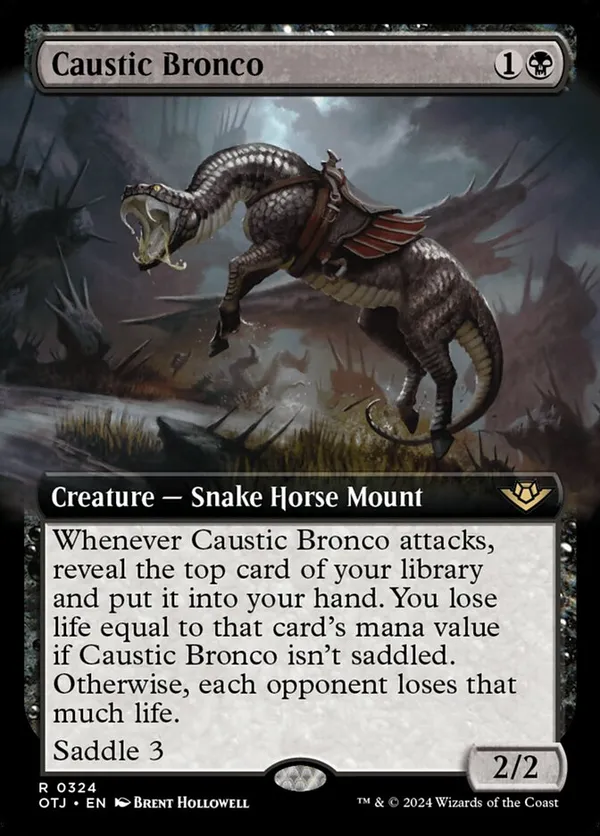 Caustic Bronco (Extended Art)