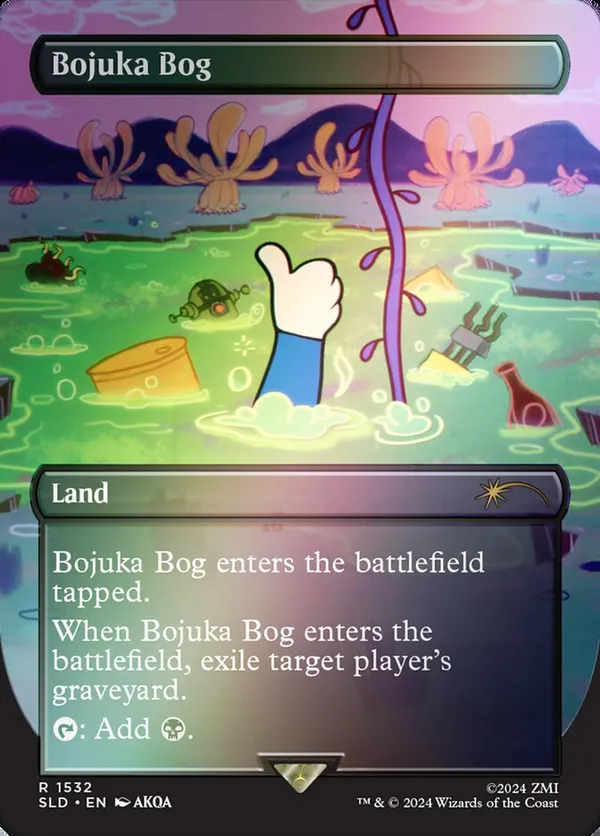 Bojuka Bog (Rainbow Foil) • Secret Lair Series (SLD) #1532