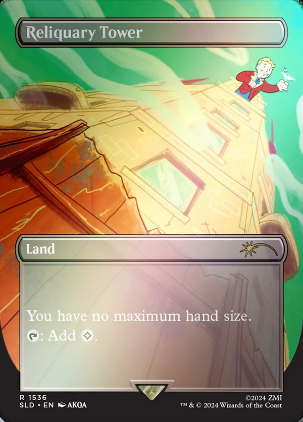 Reliquary Tower (1536) (Rainbow Foil)