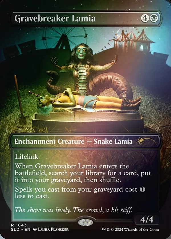 Gravebreaker Lamia (Rainbow Foil)