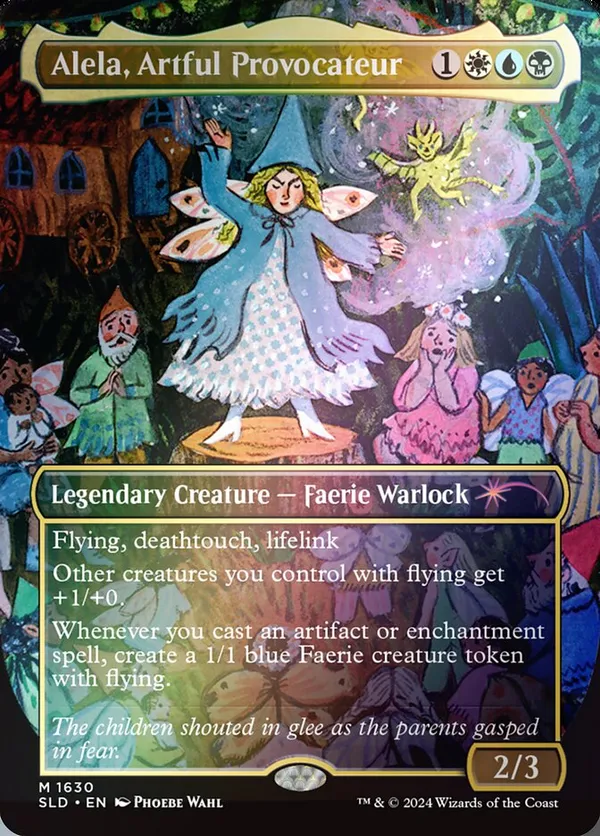 Alela, Artful Provocateur (1630) (Rainbow Foil)
