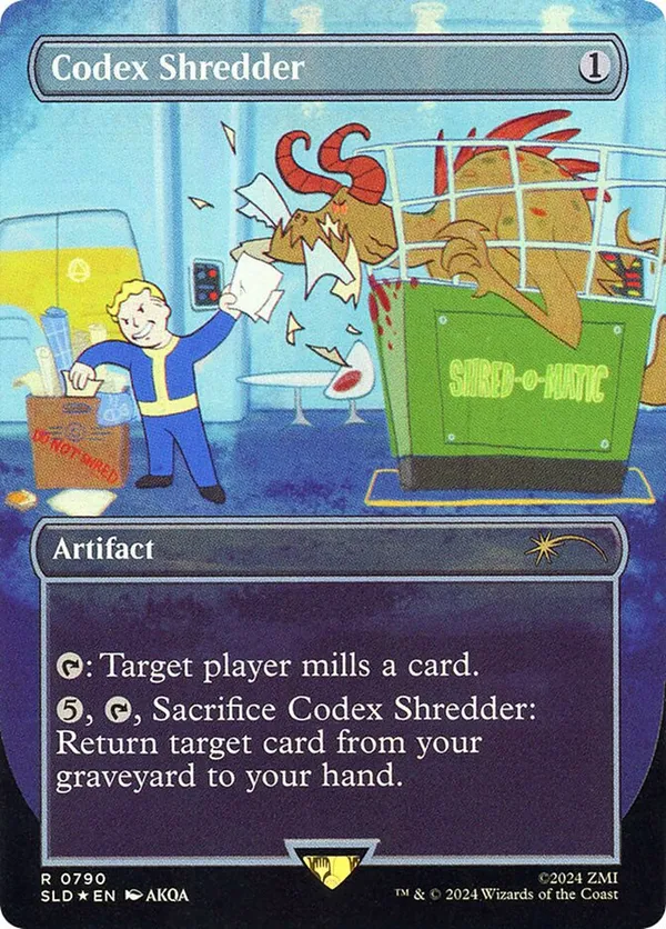 Codex Shredder (Rainbow Foil)