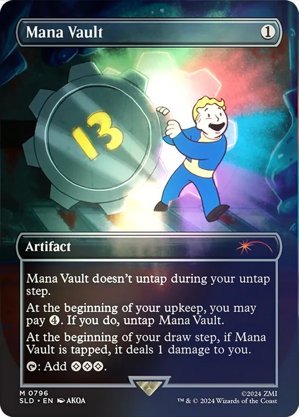 Mana Vault (Rainbow Foil)