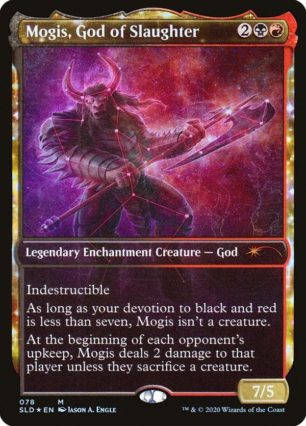 MOgIs, gOD of sLaUGHter (9994) (Rainbow Foil)