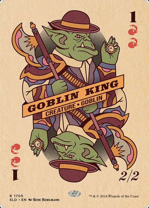 【PSA10】MTG 30th Goblin King 希少　旧枠 GoblinKing__72836.1590612140.
