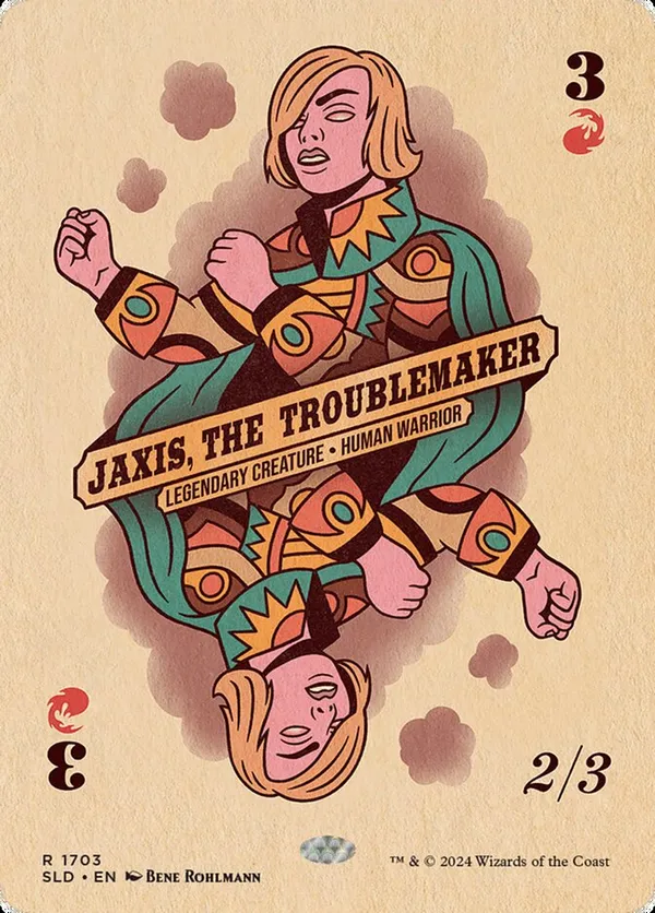 Jaxis, the Troublemaker (Rainbow Foil)